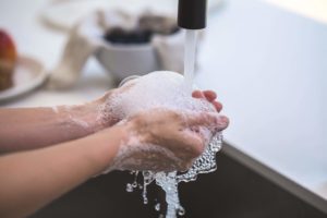 Wash Your Hands Often With Soap & Water for at least 20 seconds to Protect from Covid-19