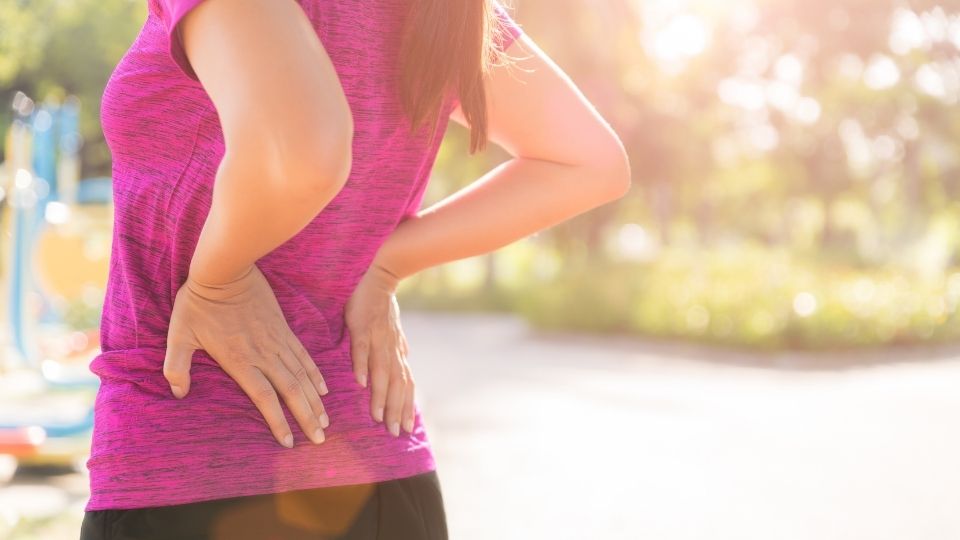 Women Suffering From Lower Back Pain