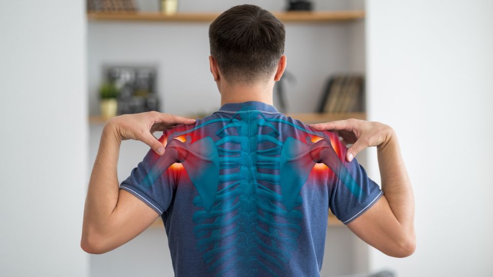 Man Having Shoulder Pain